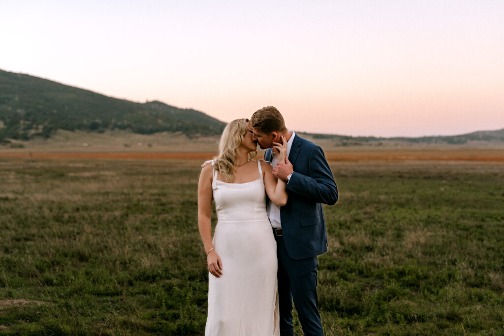 Julian engagement session, Seattle engagement photographer, romantic couple photo, golden hour engagement, California mountain session, PNW wedding photographer